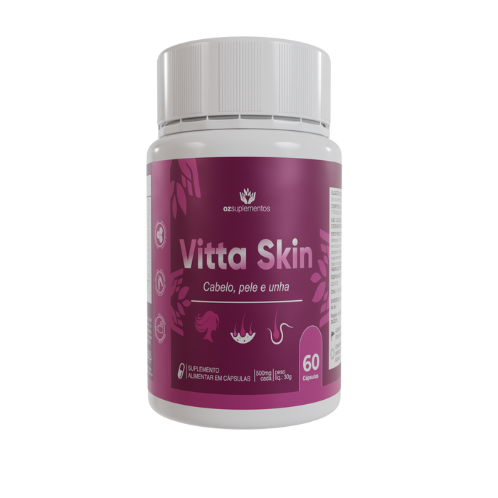 Vitta Skin Suplemento para Saúde e Beleza da Pele - Oz Suplementos