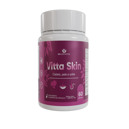 Vitta Skin Suplemento para Saúde e Beleza da Pele - Oz Suplementos