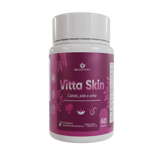 Vitta Skin Suplemento para Saúde e Beleza da Pele - Oz Suplementos