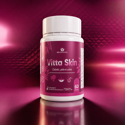 Vitta Skin Suplemento para Saúde e Beleza da Pele - Oz Suplementos