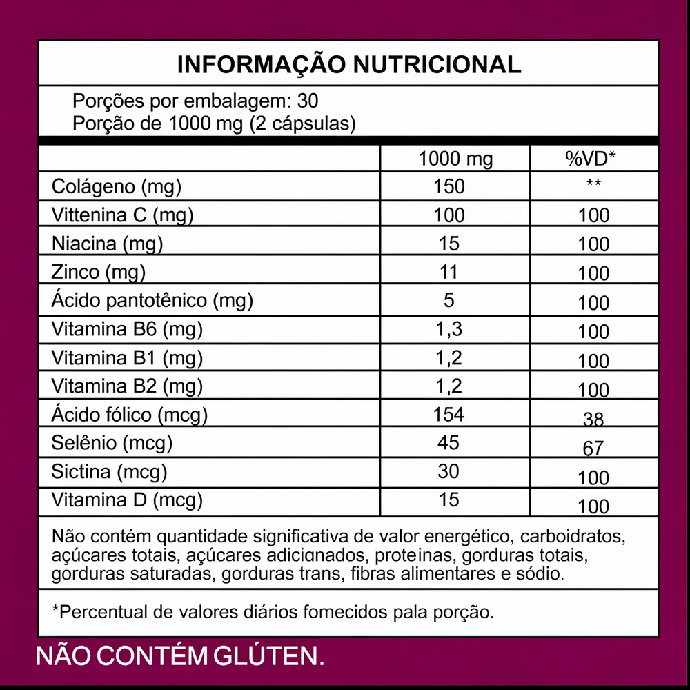 Kit Beleza: Vitta Skin + Colágeno Vita C + Vitta Core - Oz Suplementos
