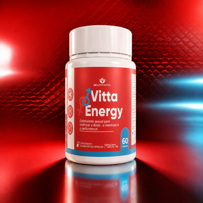 Vitta Energy Suplemento Energético Natural para Aumento de Disposição - Oz Suplementos
